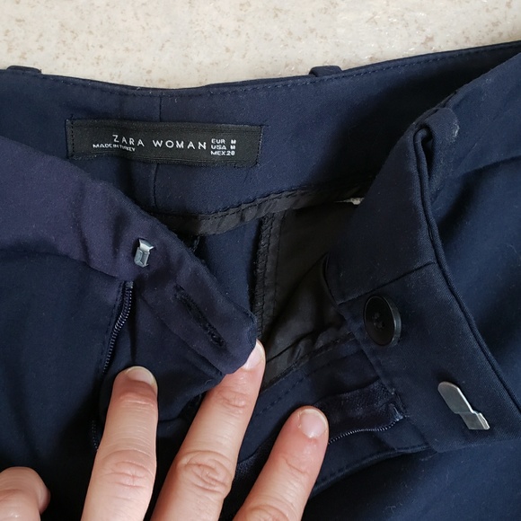 ZARA navy suit pants - Picture 3 of 3